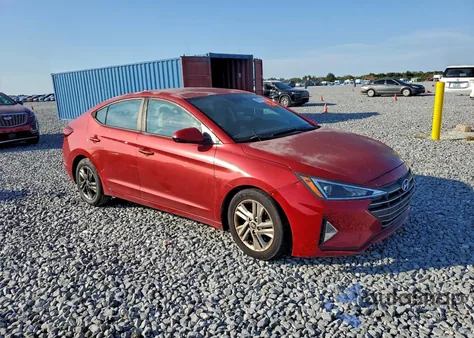 2019 Hyundai Elantra Sel from USA, damaged, VIN 5NPD84LF2KH422374